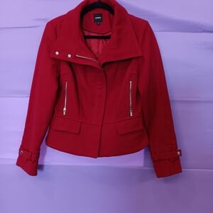 Express Scarlet Utility Jacket for Women